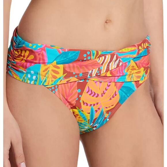 Bleu Rod Beattie Heat Is On Sarong Hipster Bikini Bottom 8 NWT - Picture 1 of 2